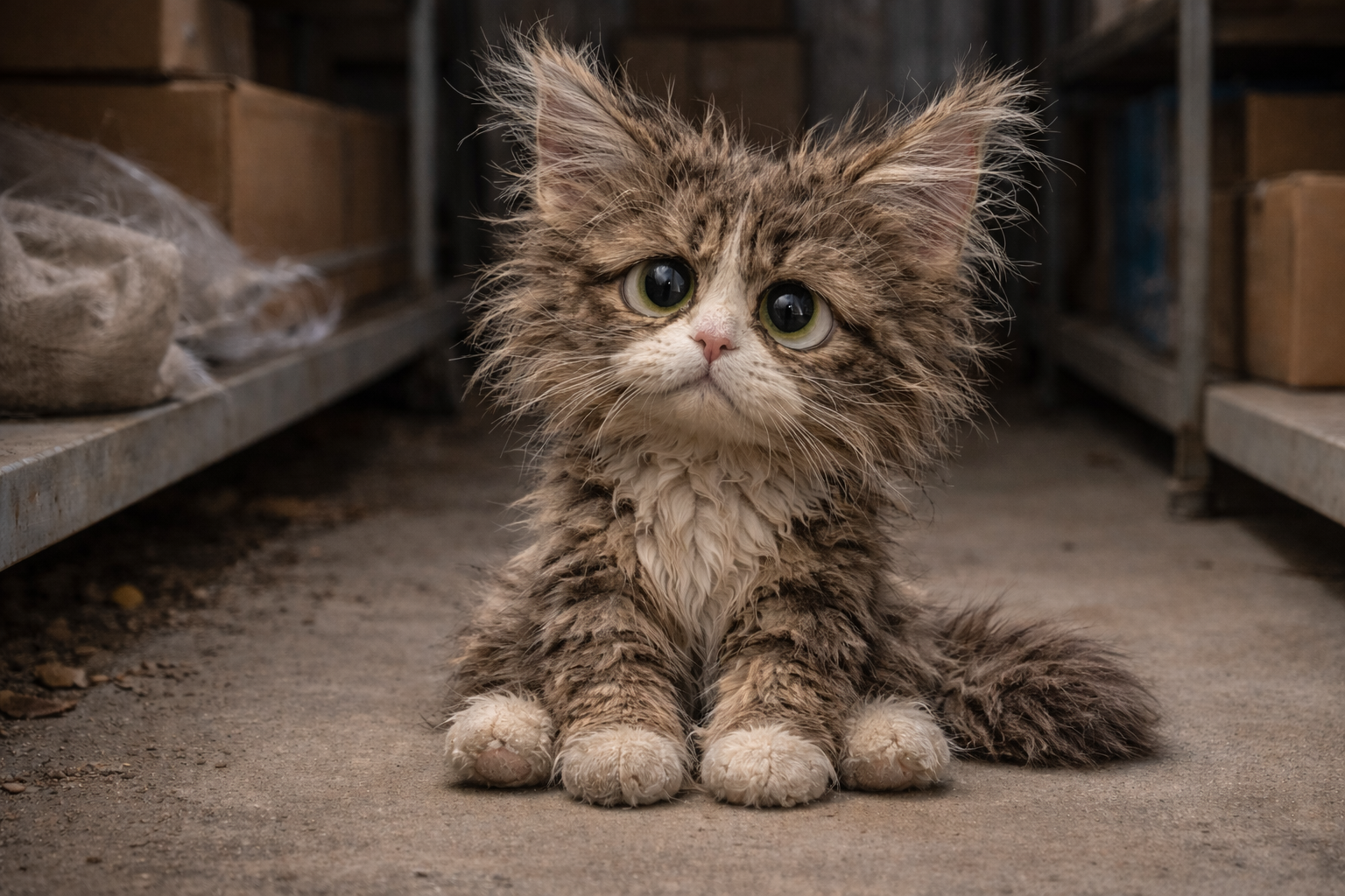 Mossy the CutiePooz cat