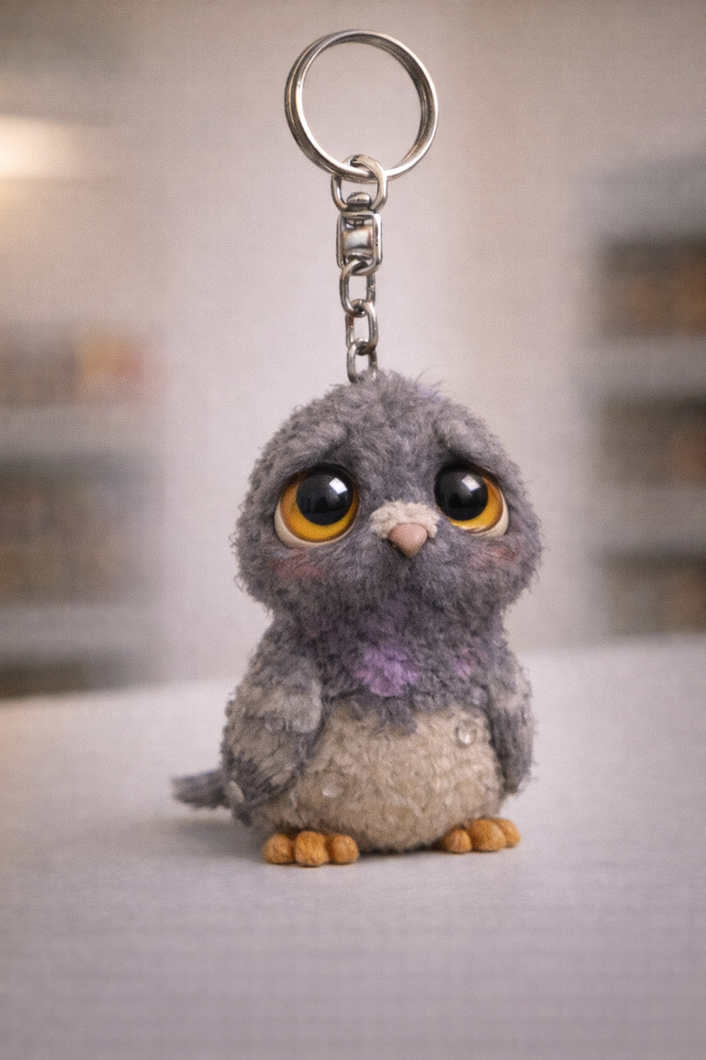 Birds CutiePooz keychain