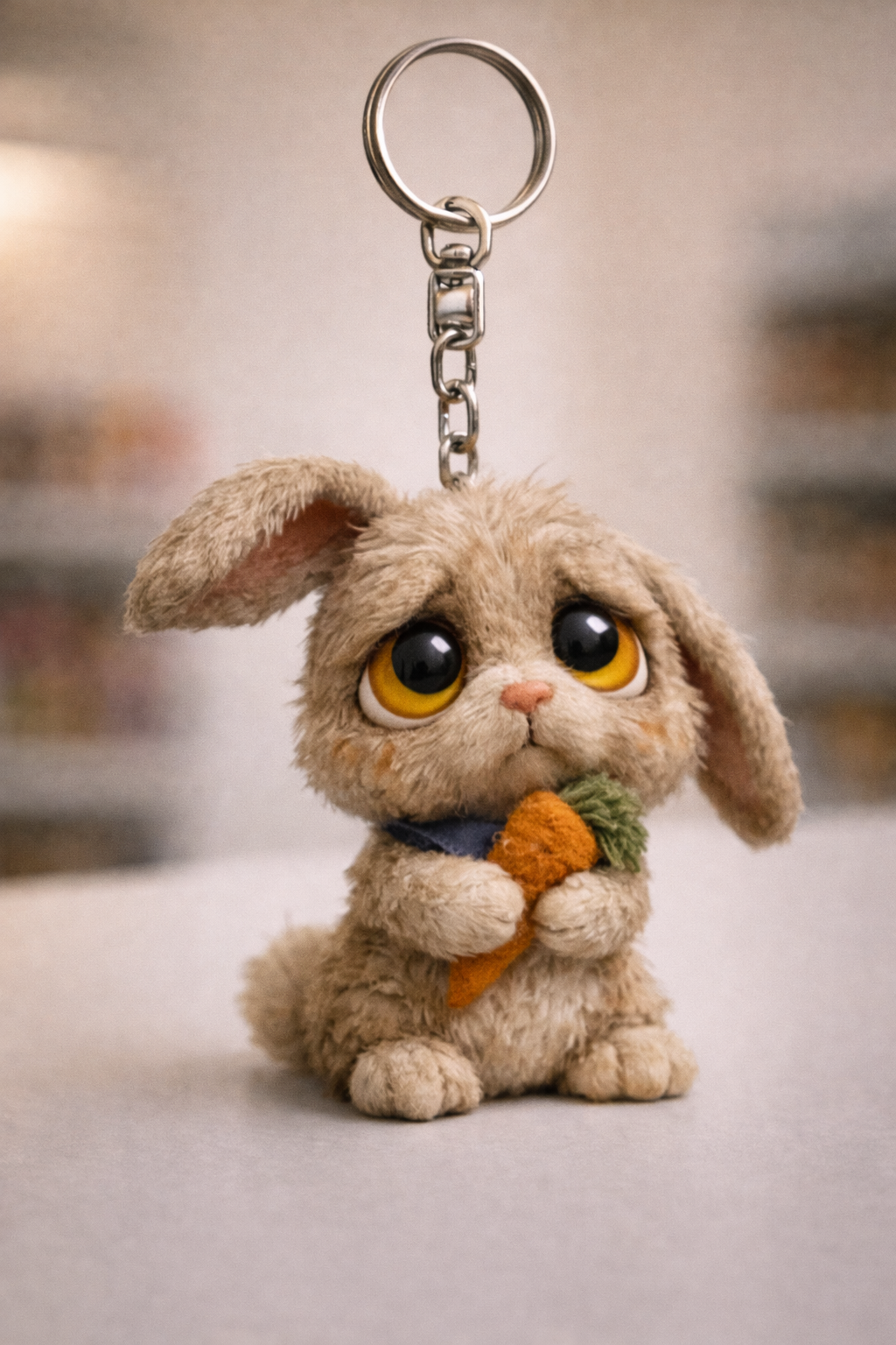 Bunnies CutiePooz keychain