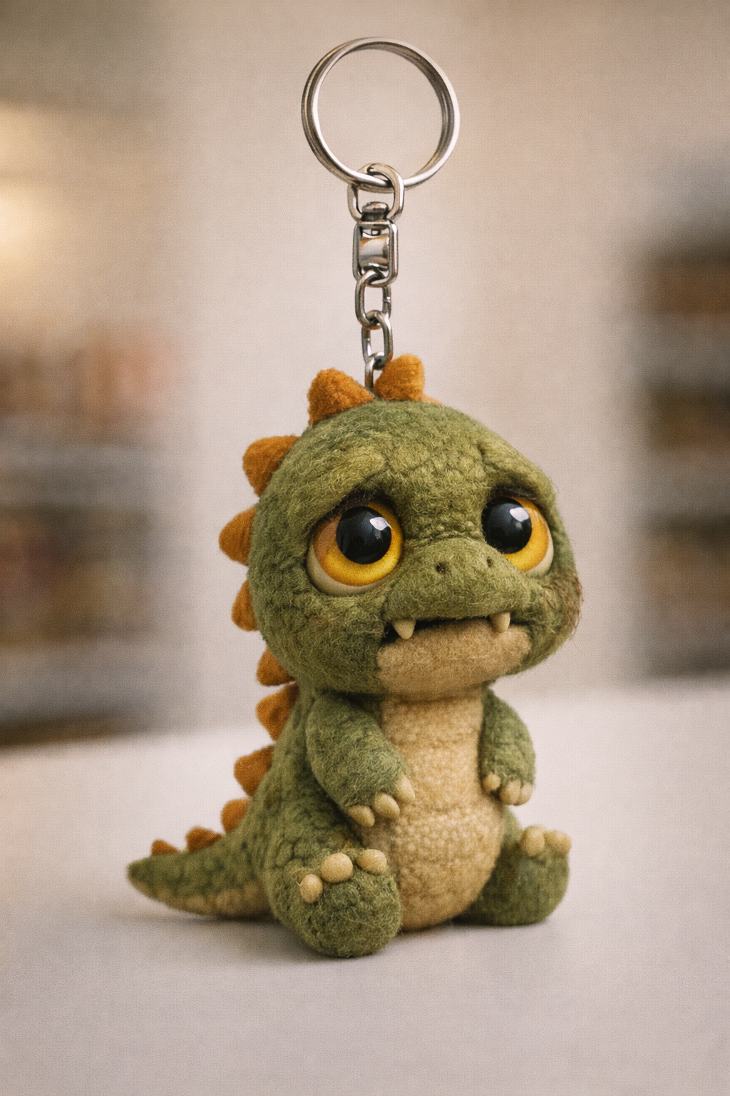 Dinos CutiePooz keychain
